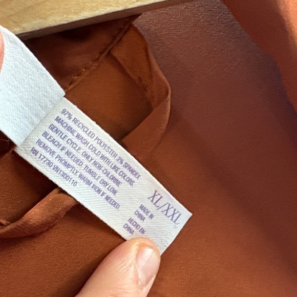 Stars Above Rust Robe - Picture 3 of 4